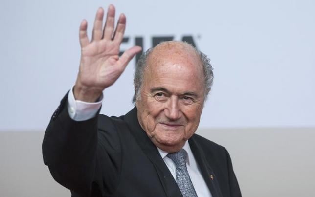 joseph blatter arrives for the world premiere of 039 039 die mannschaft 039 039 the team at the sony center in berlin november 10 2014 photo reuters