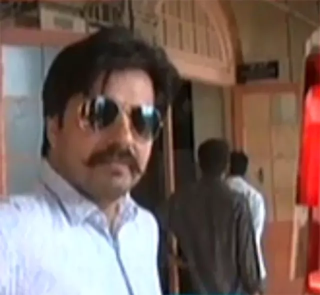 the social media campaigner was arrested last month as he was about to empty garbage bins outside the cm house an express news screengrab the social media campaigner was arrested last month as he was about to empty garbage bins outside the cm house an express news screengrab