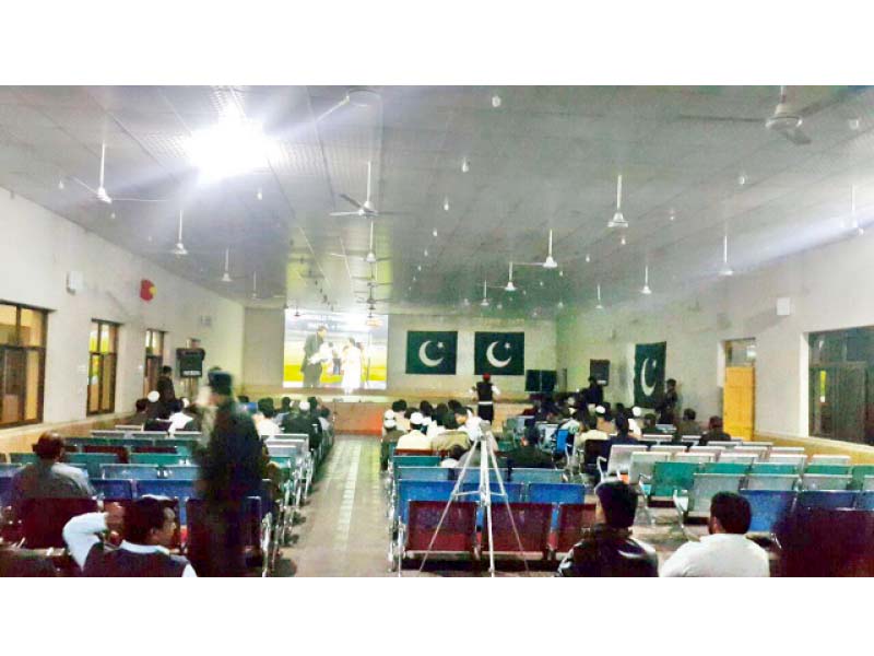 match screening under way in mohmand photo express