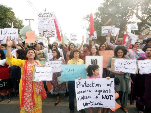 participants urged govt to not cave in to pressure from religious parties photo abid nawaz participants urged govt to not cave in to pressure from religious parties photo abid nawaz