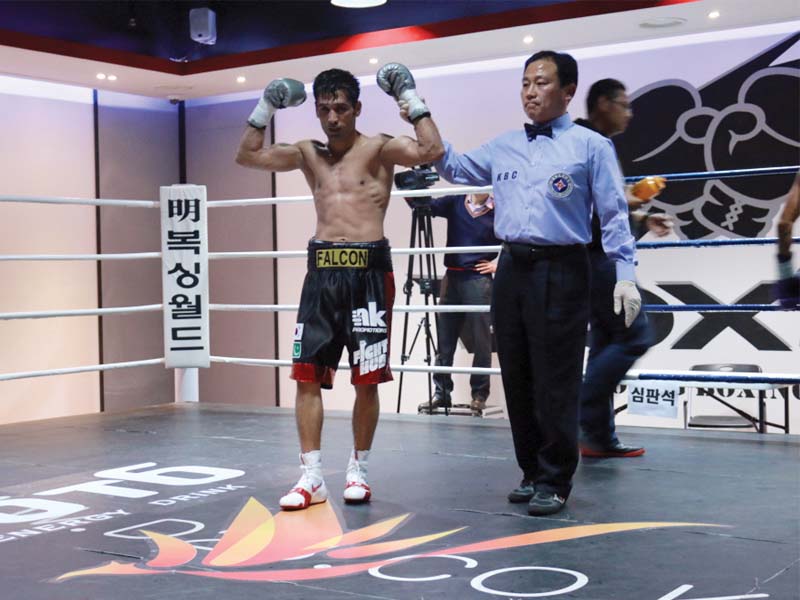 waseem defeated indonesian bajawa in a ranking fight to remain undefeated in the professional circuit photo courtesy andy kim