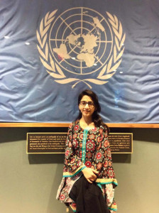 journey of a backbencher at a government school to a seat in un