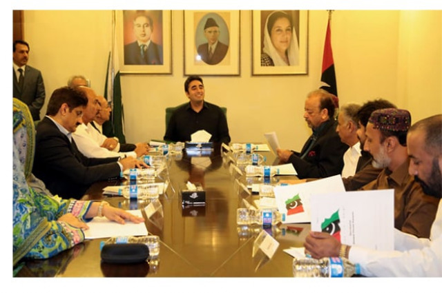 ppp chairman bilawal bhutto zardari presiding over a high level meeting at bilawal house photo inp ppp chairman bilawal bhutto zardari presiding over a high level meeting at bilawal house photo inp