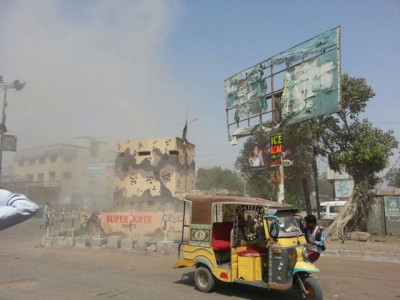 rangers checkpost attacked in karachi s korangi rangers checkpost attacked in karachi s korangi