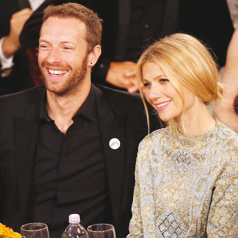 martin and paltrow tied the knot on december 5 2003 photo file