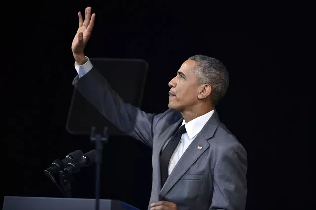 us president barack obama waves before delivering a speech at the gran teatro de la habana in havana on march 22 2016 during his address obama said he has come to cuba to 039 bury last remnant 039 of cold war photo afp us president barack obama waves before delivering a speech at the gran teatro de la habana in havana on march 22 2016 during his address obama said he has come to cuba to 039 bury last remnant 039 of cold war photo afp