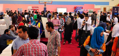 academia industry linkages bahria university holds job fair