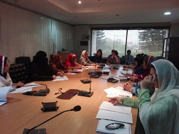 thursday meeting of the general assembly of the women s parliamentary caucus wpc at parliament house photo twitter ayesharaza13