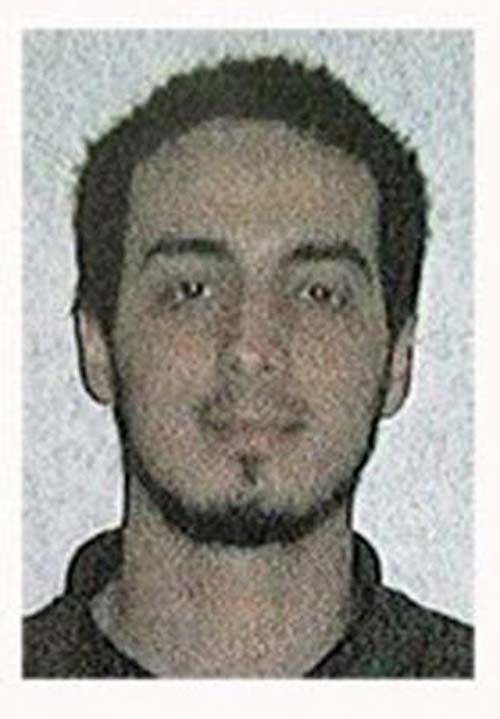 a man who police said is named najim laachraoui is seen in this undated photo issued by the belgian federal police on their twitter site on suspicion of involvement in the brussels airport attack on march 23 2016 reuters