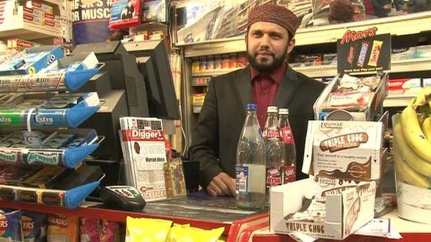 asad shah was a shopkeeper in glasgow photo bbc