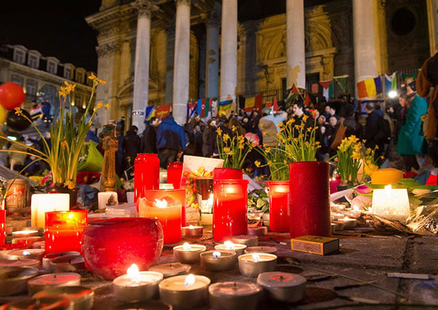 people mourn the victims of brussels attacks photo afp people mourn the victims of brussels attacks photo afp