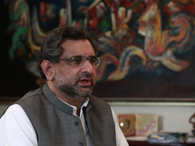 petroleum and natural resources minister shahid khaqan abbasi photo reuters