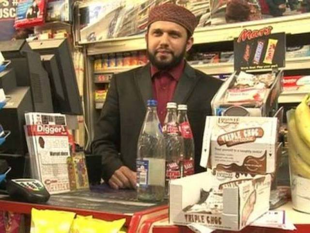 asad shah was a shopkeeper in glasgow photo bbc