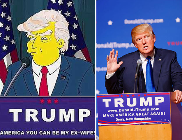 The Simpsons' predicted Trump's presidency 16 years ago