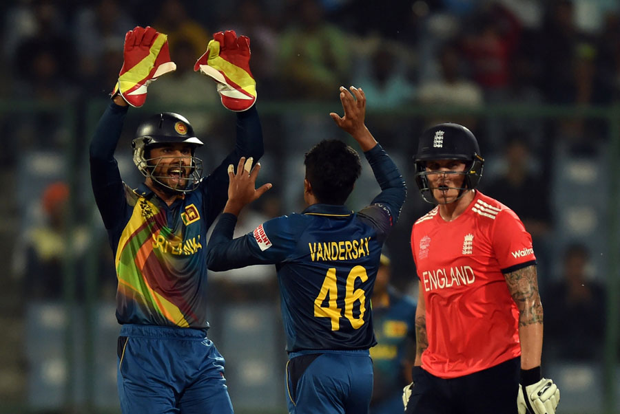 jason roy wasn 039 t pleased with the umpire 039 s lbw verdict in world t20 match against sri lanka in new delhi on march 26 2016 photo afp