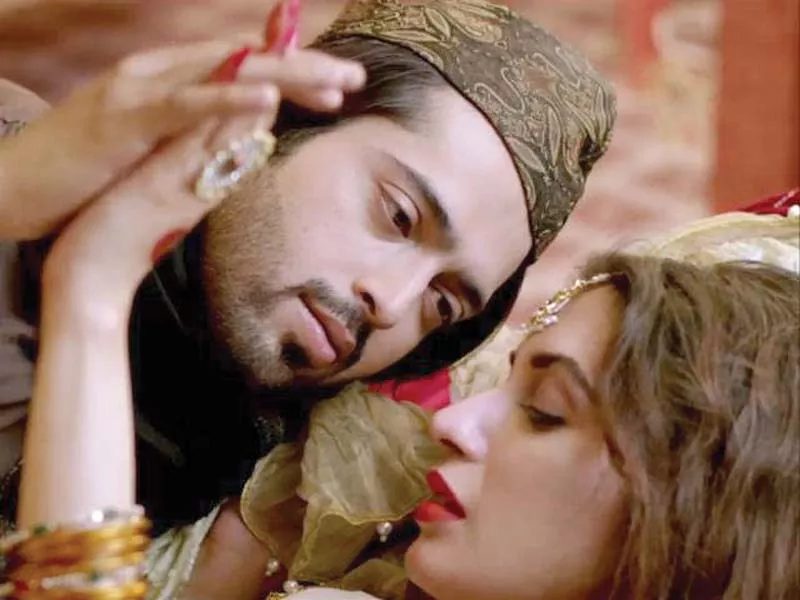 a still from the mah e meer trailer featuring actors fahad mustafa and iman ali photo publicity a still from the mah e meer trailer featuring actors fahad mustafa and iman ali photo publicity