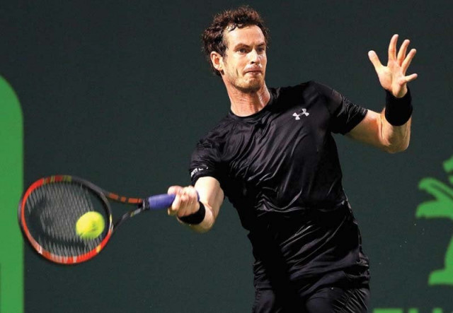world number two murray twice a grand slam champion downed uzbekistan s 76th ranked denis istomin 6 3 7 5 to reach the third round of the miami open photo afp world number two murray twice a grand slam champion downed uzbekistan s 76th ranked denis istomin 6 3 7 5 to reach the third round of the miami open photo afp