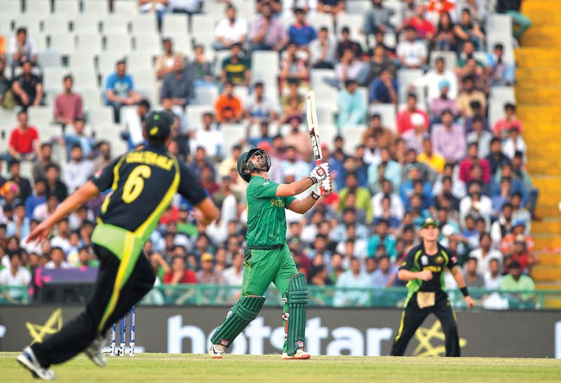 ahmad shahzad s dismissal against australia perfectly epitomises the state of the pakistan cricket team clueless photo afp