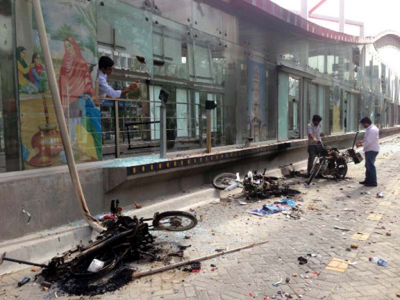 vandalised metro stations await repairs