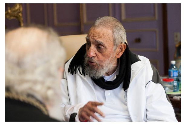 cuba 039 s former president fidel castro r pictured on february 13 2016 scoffed at what he described as barack obama 039 s call to forgive and forget more than half a century of cold war enmity photo afp