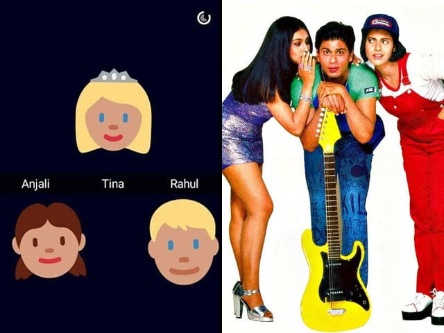 the 19 year old snapchatter accurately summarises karan johar s iconic film 039 kuch kuch hota hai 039 in 17 snaps photo file the 19 year old snapchatter accurately summarises karan johar s iconic film 039 kuch kuch hota hai 039 in 17 snaps photo file