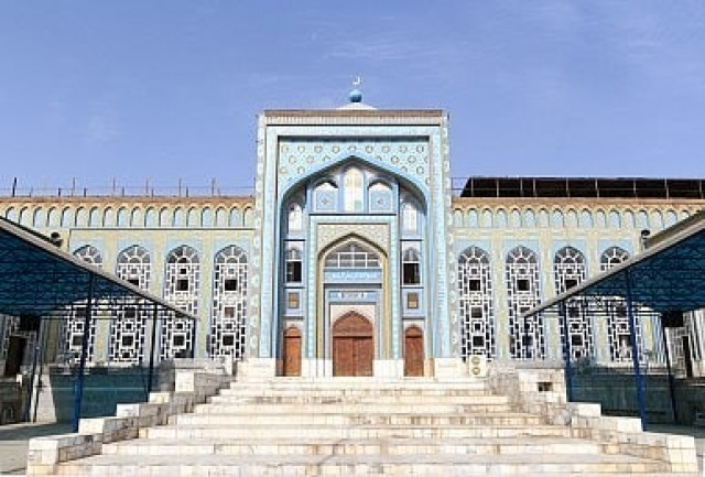 the grand dushanbe mosque photo file the grand dushanbe mosque photo file