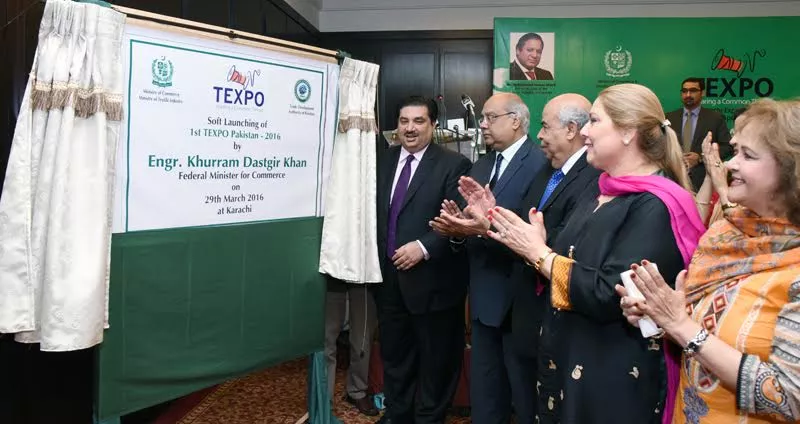engr khurram dastgir khan at the soft launch of texpo16 photo tdap engr khurram dastgir khan at the soft launch of texpo16 photo tdap