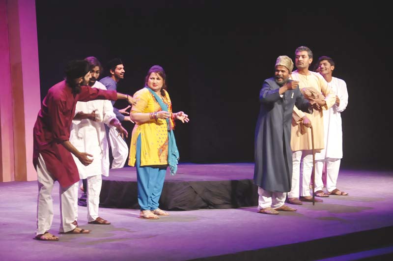 organisers were forced to fit in two of their older plays after delhi based theatre group ilhaam collective backed out photo publicity