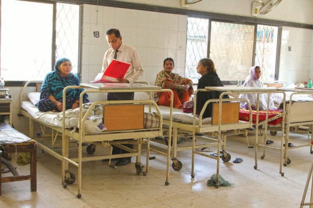 the 40 bed two floor facility which is known to a very few is situated in nazimabad next to the bsek office photo aysha saleem express the 40 bed two floor facility which is known to a very few is situated in nazimabad next to the bsek office photo aysha saleem express
