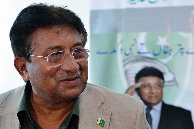 a file photo of former president pervez musharraf photo afp