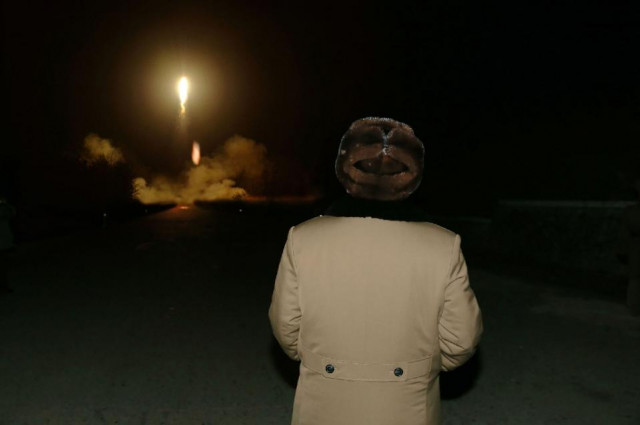 undated picture from north korea 039 s official korean central news agency kcna shows north korean leader kim jong un attending a rocket launch at an undisclosed location photo afp undated picture from north korea 039 s official korean central news agency kcna shows north korean leader kim jong un attending a rocket launch at an undisclosed location photo afp