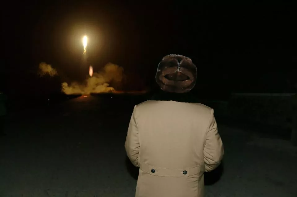 undated picture from north korea 039 s official korean central news agency kcna shows north korean leader kim jong un attending a rocket launch at an undisclosed location photo afp undated picture from north korea 039 s official korean central news agency kcna shows north korean leader kim jong un attending a rocket launch at an undisclosed location photo afp
