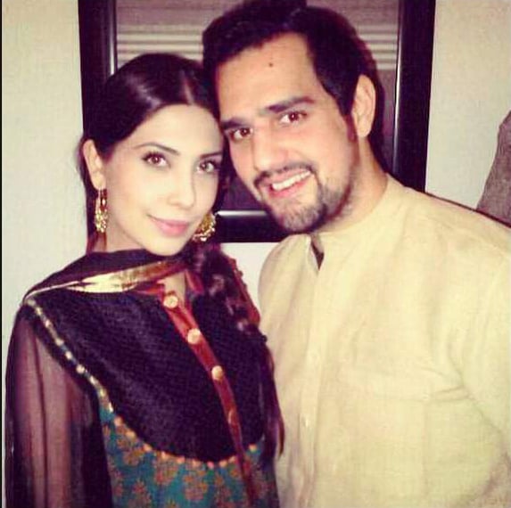 shahbaz taseer with his wife maheen taseer photo file