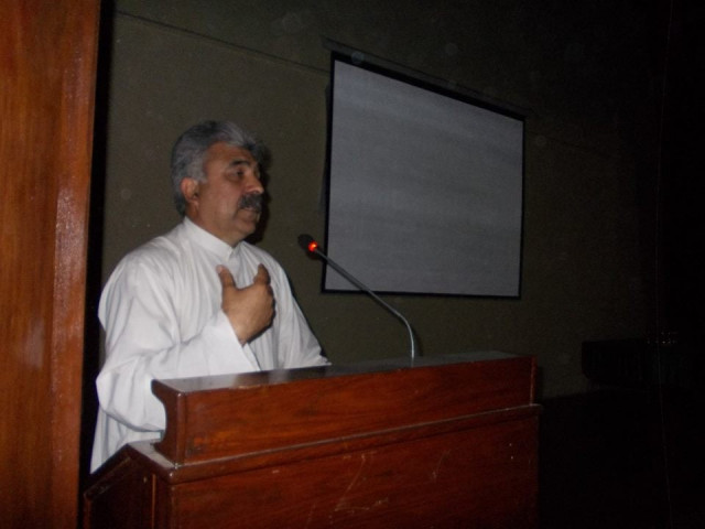renowned pashto poet professor abaseen yousafzai photo facebook renowned pashto poet professor abaseen yousafzai photo facebook
