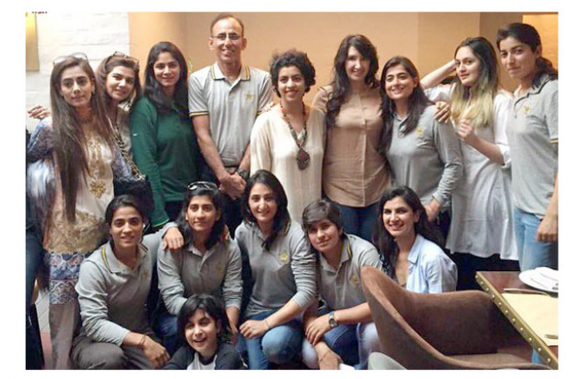 group photo of national women cricket team after a discussion at last word bookstore photo inp group photo of national women cricket team after a discussion at last word bookstore photo inp