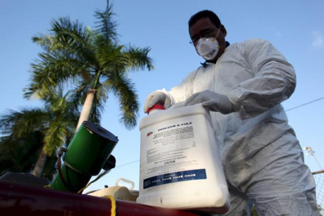 a health worker prepares insecticide before fumigating a neighborhood in san juan in this january 27 2016 file photo photo reuters a health worker prepares insecticide before fumigating a neighborhood in san juan in this january 27 2016 file photo photo reuters