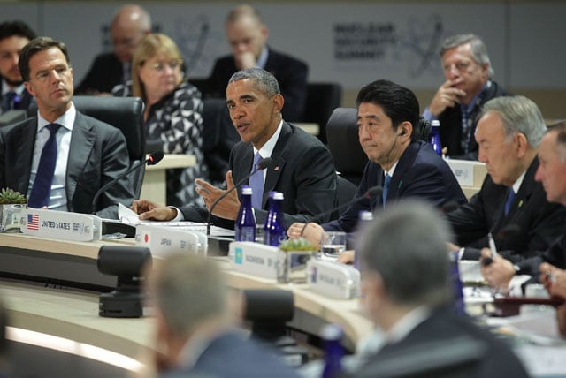 us president barack obama speaks during a plenary session of the 2016 nuclear security summit april 1 2016 in washington dc photo afp us president barack obama speaks during a plenary session of the 2016 nuclear security summit april 1 2016 in washington dc photo afp