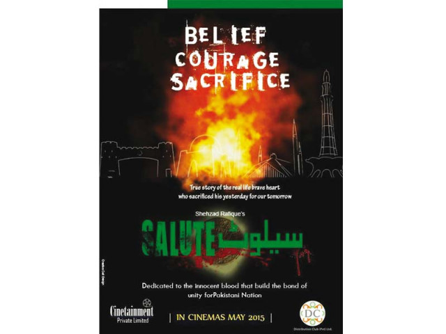shehzad rafiq s film salute was originally scheduled to release in march photo file shehzad rafiq s film salute was originally scheduled to release in march photo file