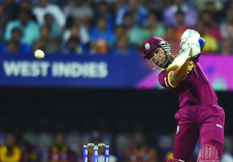 simmons proved that there is more to west indies than just chris gayle with a match winning 82 to knock out tournament favourites india photo afp