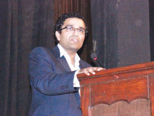 yaqoob bangash addresses the inaugural session of the conference photo amel ghani express yaqoob bangash addresses the inaugural session of the conference photo amel ghani express