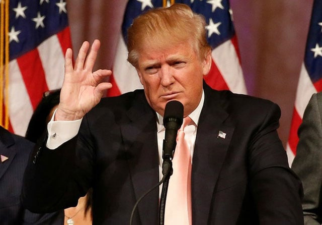 the republican presidential frontrunner earlier said women who have illegal abortions should be punished photo afp file the republican presidential frontrunner earlier said women who have illegal abortions should be punished photo afp file