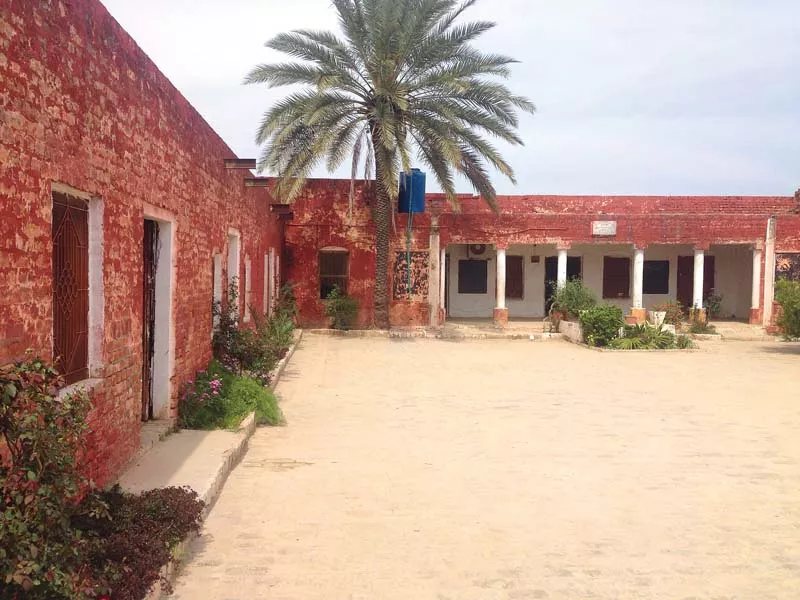 the school also lacks a boundary wall and risks losing ground to a graveyard that lies next to it photo express the school also lacks a boundary wall and risks losing ground to a graveyard that lies next to it photo express