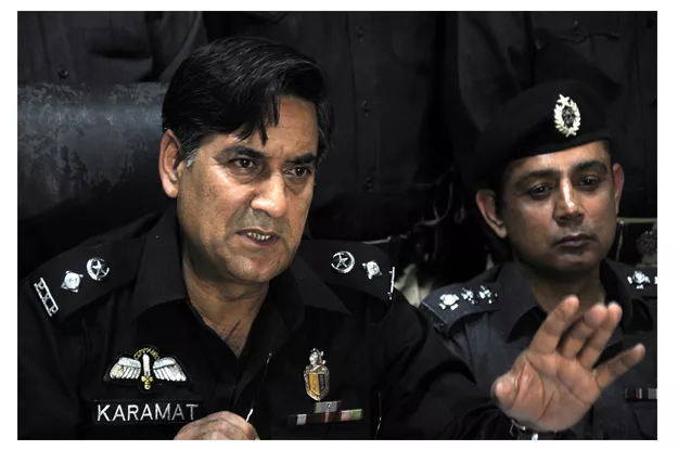 ssp operations karamtullah malik addressing a press conference photo inp ssp operations karamtullah malik addressing a press conference photo inp