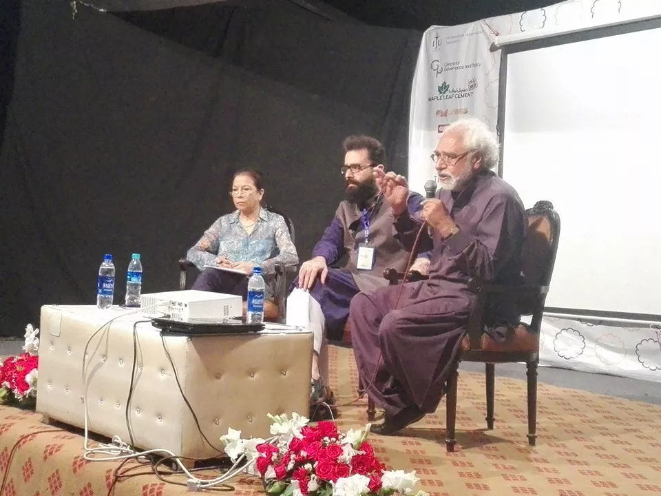 ali usman qasmi farzana sheikh ayaz amir talking about religion and state in pakistan photo fb com itu ali usman qasmi farzana sheikh ayaz amir talking about religion and state in pakistan photo fb com itu