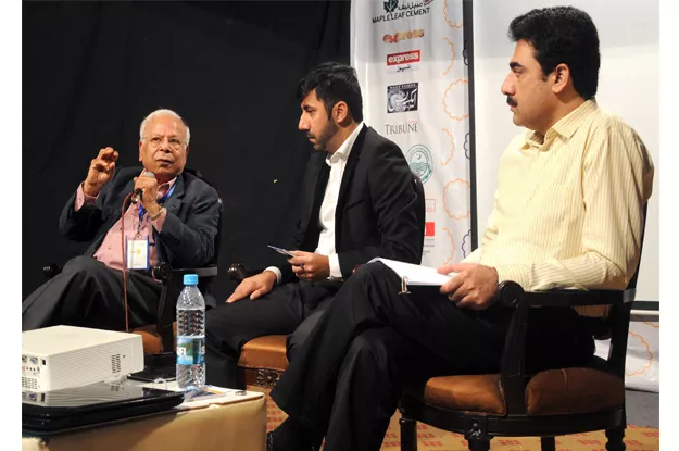 dr ishrat hussain talks about the downfall of civil services once the backbone of the government photo express dr ishrat hussain talks about the downfall of civil services once the backbone of the government photo express