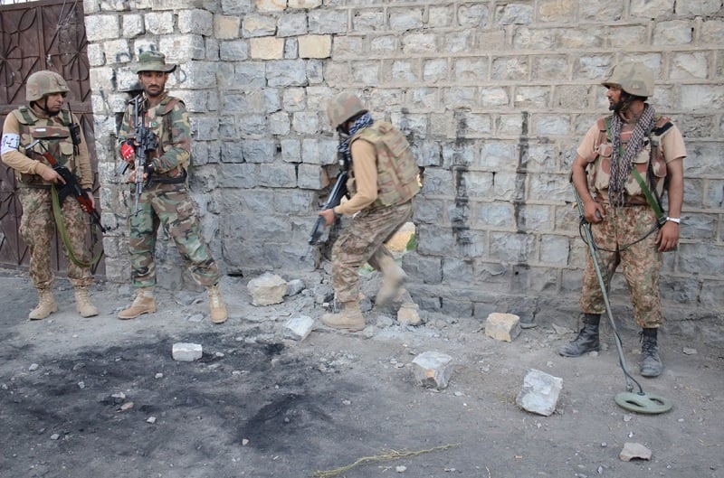 four terrorists killed in balochistan s awaran