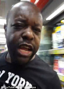 woman wearing veil shares footage of racist shopper calling her batman in london woman wearing veil shares footage of racist shopper calling her batman in london