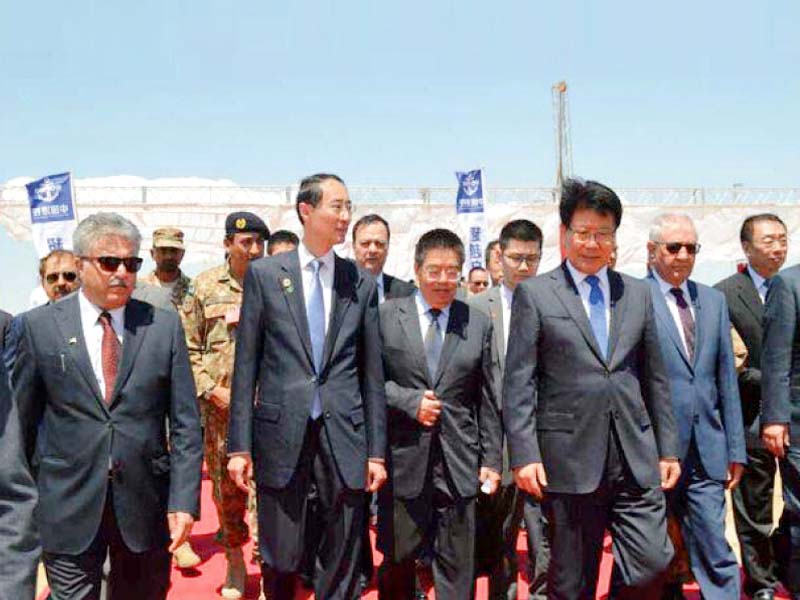 chinese delegation inaugurates gwadar port free zone