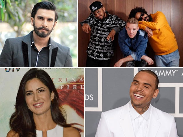 ranveer singh jacqueline fernandes katrina kaif and yo yo honey singh will also be performing photo file ranveer singh jacqueline fernandes katrina kaif and yo yo honey singh will also be performing photo file