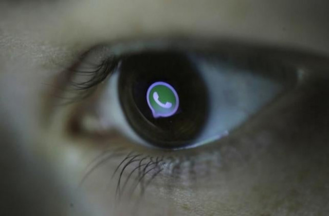 a picture illustration shows whatsapp 039 s logo reflected in a person 039 s eye in central bosnian town of zenica march 13 2015 photo reuters a picture illustration shows whatsapp 039 s logo reflected in a person 039 s eye in central bosnian town of zenica march 13 2015 photo reuters